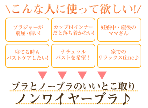 ノンワイヤー